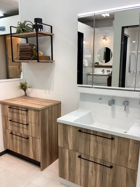 リフィットでお揃いの収納もセットしました。